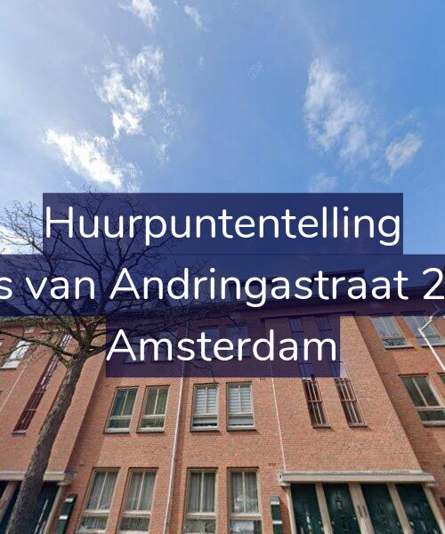 Foto gevel Huurpuntentelling voor Joris van Andringastraat 23-2, Amsterdam