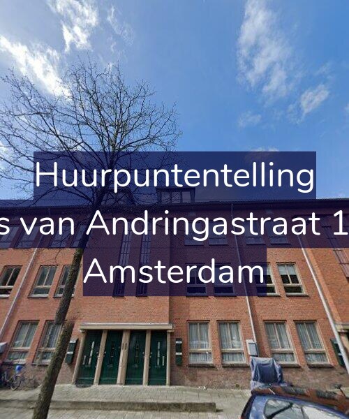 Foto gevel Huurpuntentelling voor Joris van Andringastraat 11-1, Amsterdam