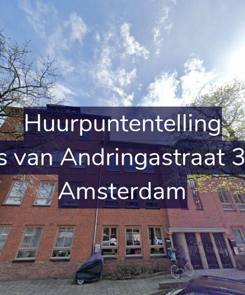 Foto gevel Huurpuntentelling voor Joris van Andringastraat 34-1, Amsterdam