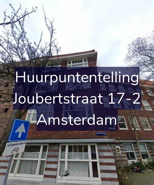 Foto gevel Huurpuntentelling voor Joubertstraat 17-2, Amsterdam