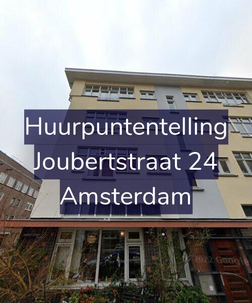 Foto gevel Huurpuntentelling voor Joubertstraat 24, Amsterdam