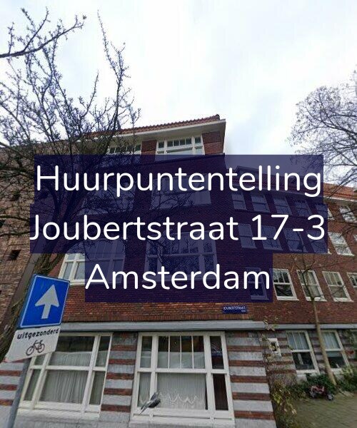 Foto gevel Huurpuntentelling voor Joubertstraat 17-3, Amsterdam