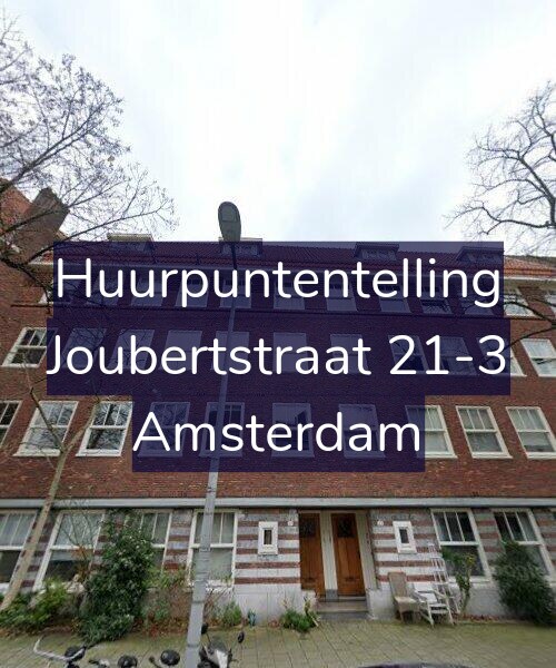 Foto gevel Huurpuntentelling voor Joubertstraat 21-3, Amsterdam