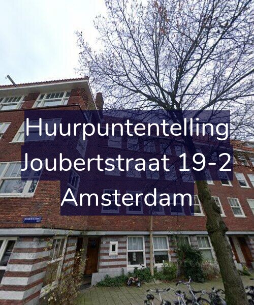 Foto gevel Huurpuntentelling voor Joubertstraat 19-2, Amsterdam