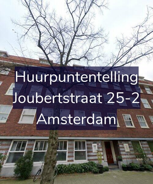 Foto gevel Huurpuntentelling voor Joubertstraat 25-2, Amsterdam
