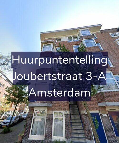 Foto gevel Huurpuntentelling voor Joubertstraat 3-A, Amsterdam