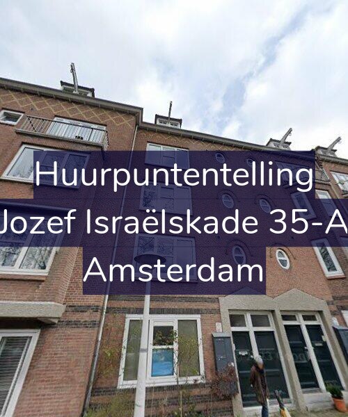 Foto gevel Huurpuntentelling voor Jozef Israëlskade 35-A, Amsterdam