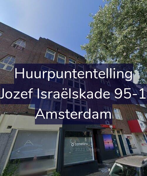 Foto gevel Huurpuntentelling voor Jozef Israëlskade 95-1, Amsterdam