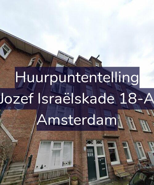 Foto gevel Huurpuntentelling voor Jozef Israëlskade 18-A, Amsterdam