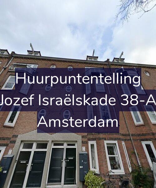 Foto gevel Huurpuntentelling voor Jozef Israëlskade 38-A, Amsterdam
