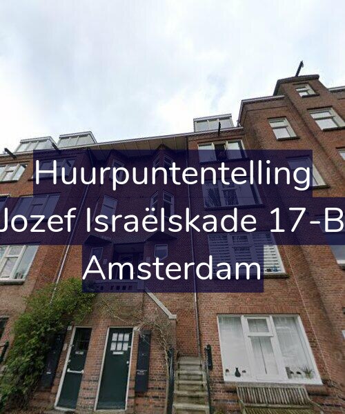 Foto gevel Huurpuntentelling voor Jozef Israëlskade 17-B, Amsterdam