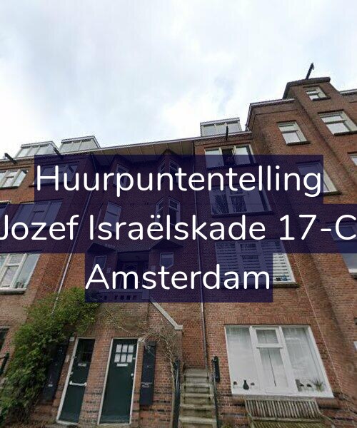Foto gevel Huurpuntentelling voor Jozef Israëlskade 17-C, Amsterdam