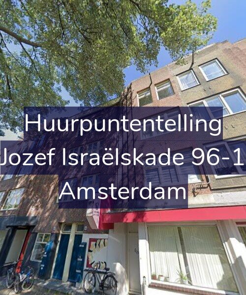 Foto gevel Huurpuntentelling voor Jozef Israëlskade 96-1, Amsterdam