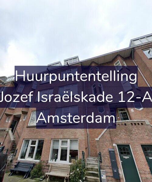 Foto gevel Huurpuntentelling voor Jozef Israëlskade 12-A, Amsterdam