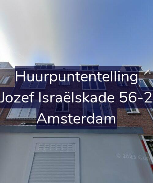Foto gevel Huurpuntentelling voor Jozef Israëlskade 56-2, Amsterdam