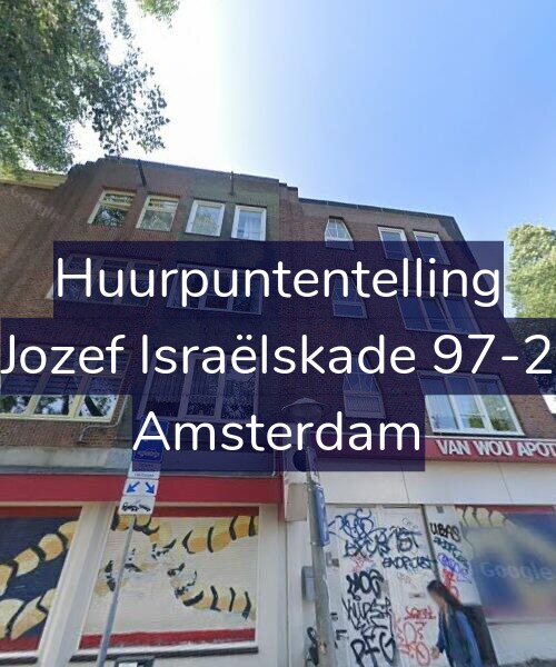 Foto gevel Huurpuntentelling voor Jozef Israëlskade 97-2, Amsterdam