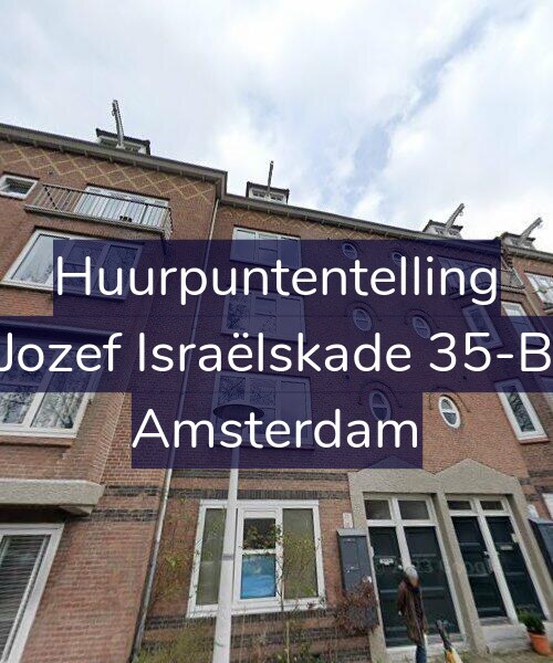 Foto gevel Huurpuntentelling voor Jozef Israëlskade 35-B, Amsterdam