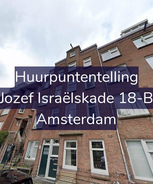 Foto gevel Huurpuntentelling voor Jozef Israëlskade 18-B, Amsterdam
