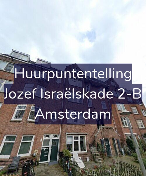 Foto gevel Huurpuntentelling voor Jozef Israëlskade 2-B, Amsterdam