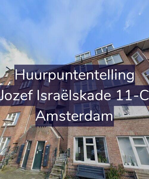 Foto gevel Huurpuntentelling voor Jozef Israëlskade 11-C, Amsterdam
