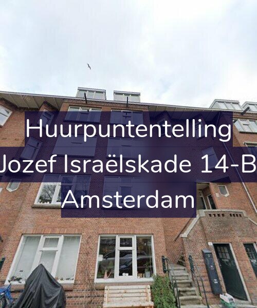 Foto gevel Huurpuntentelling voor Jozef Israëlskade 14-B, Amsterdam