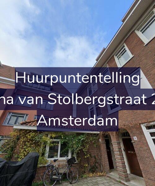 Foto gevel Huurpuntentelling voor Juliana van Stolbergstraat 20-A, Amsterdam