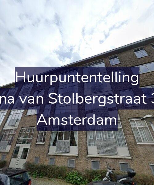 Foto gevel Huurpuntentelling voor Juliana van Stolbergstraat 39-1, Amsterdam