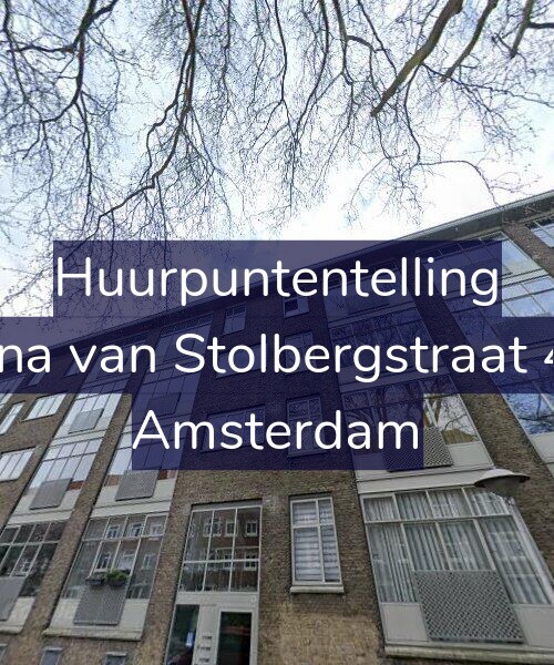 Foto gevel Huurpuntentelling voor Juliana van Stolbergstraat 45-2, Amsterdam