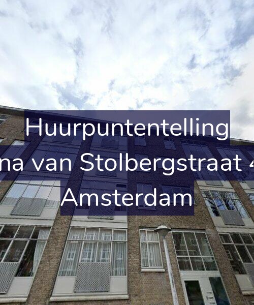 Foto gevel Huurpuntentelling voor Juliana van Stolbergstraat 41-3, Amsterdam