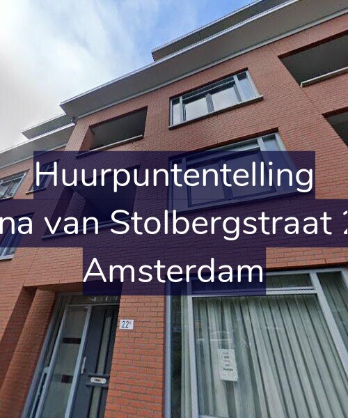 Foto gevel Huurpuntentelling voor Juliana van Stolbergstraat 22-E, Amsterdam