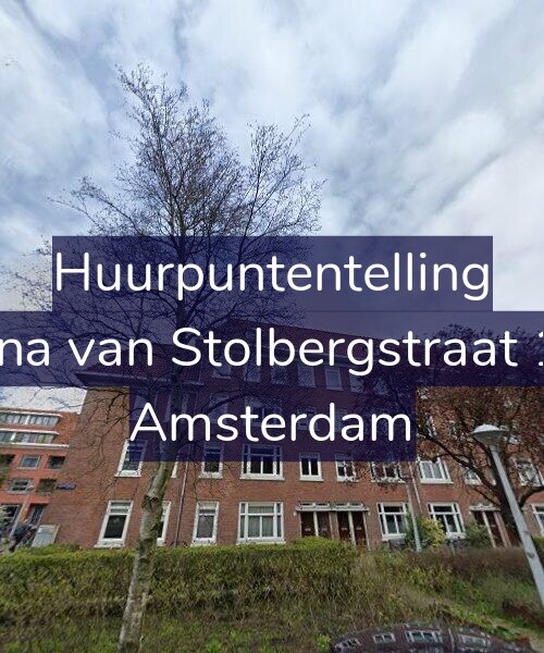 Foto gevel Huurpuntentelling voor Juliana van Stolbergstraat 10-3, Amsterdam