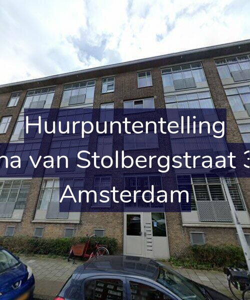 Foto gevel Huurpuntentelling voor Juliana van Stolbergstraat 33-H, Amsterdam