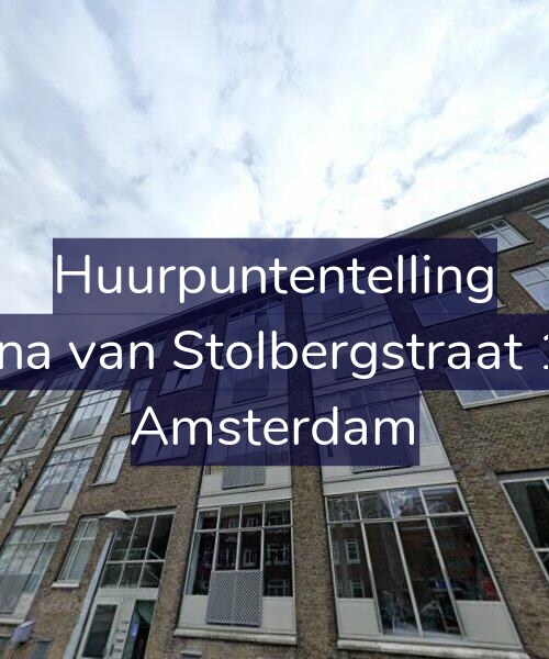Foto gevel Huurpuntentelling voor Juliana van Stolbergstraat 11-2, Amsterdam