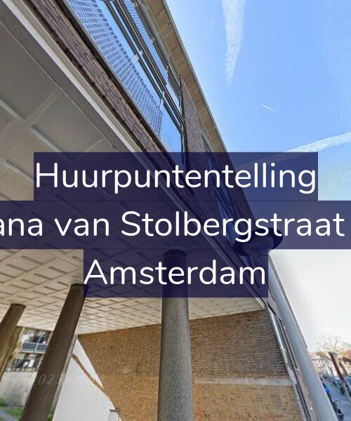 Foto gevel Huurpuntentelling voor Juliana van Stolbergstraat 7-2, Amsterdam
