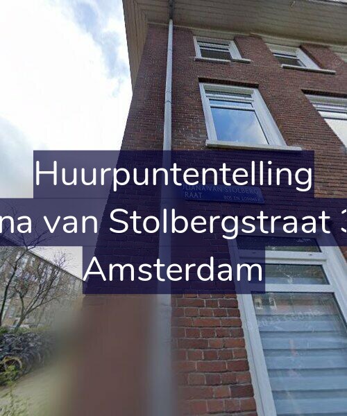 Foto gevel Huurpuntentelling voor Juliana van Stolbergstraat 34-3, Amsterdam