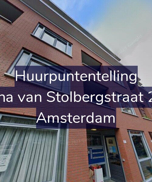 Foto gevel Huurpuntentelling voor Juliana van Stolbergstraat 20-H, Amsterdam