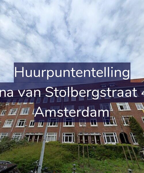 Foto gevel Huurpuntentelling voor Juliana van Stolbergstraat 40-2, Amsterdam