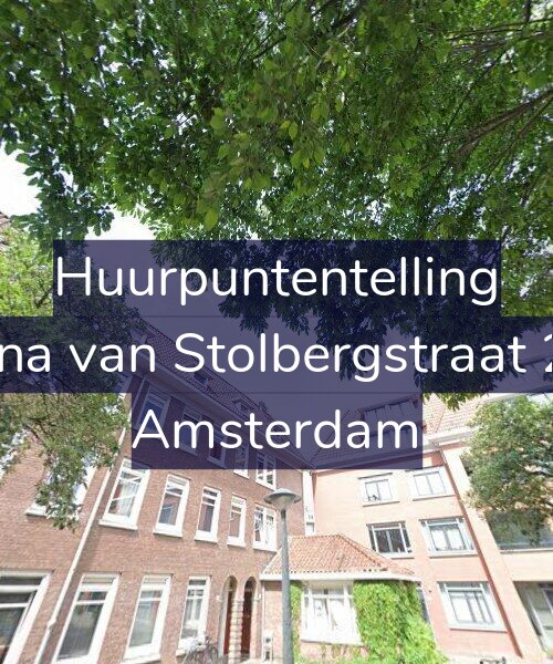 Foto gevel Huurpuntentelling voor Juliana van Stolbergstraat 24-2, Amsterdam