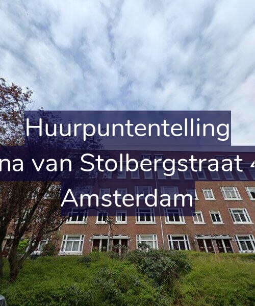 Foto gevel Huurpuntentelling voor Juliana van Stolbergstraat 42-1, Amsterdam