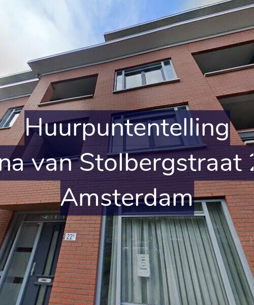 Foto gevel Huurpuntentelling voor Juliana van Stolbergstraat 22-K, Amsterdam