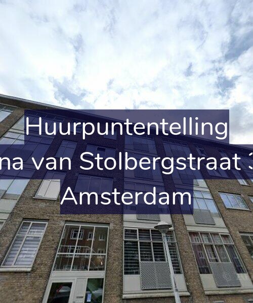 Foto gevel Huurpuntentelling voor Juliana van Stolbergstraat 35-3, Amsterdam