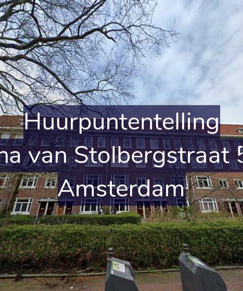Foto gevel Huurpuntentelling voor Juliana van Stolbergstraat 52-H, Amsterdam