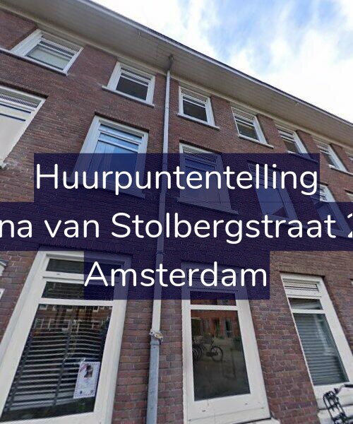 Foto gevel Huurpuntentelling voor Juliana van Stolbergstraat 28-1, Amsterdam