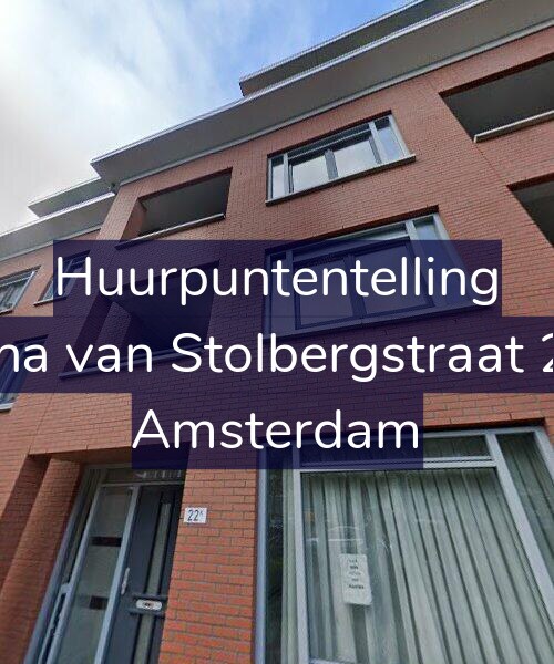 Foto gevel Huurpuntentelling voor Juliana van Stolbergstraat 22-D, Amsterdam
