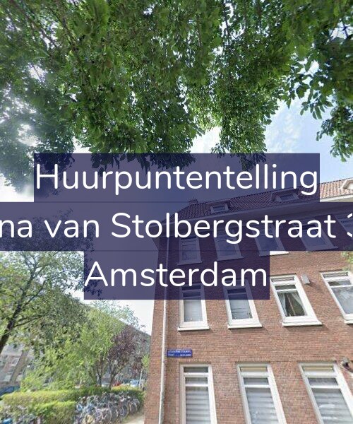 Foto gevel Huurpuntentelling voor Juliana van Stolbergstraat 32-2, Amsterdam