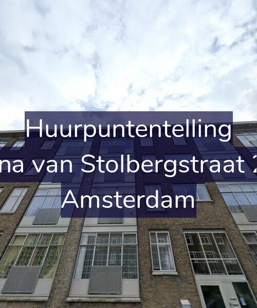 Foto gevel Huurpuntentelling voor Juliana van Stolbergstraat 25-3, Amsterdam