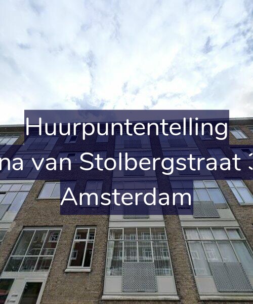 Foto gevel Huurpuntentelling voor Juliana van Stolbergstraat 31-2, Amsterdam