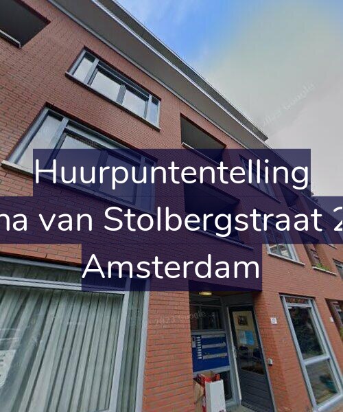 Foto gevel Huurpuntentelling voor Juliana van Stolbergstraat 20-M, Amsterdam