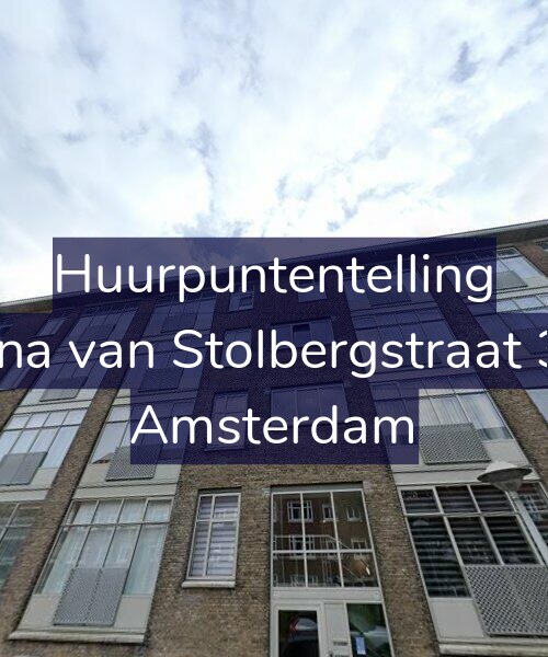 Foto gevel Huurpuntentelling voor Juliana van Stolbergstraat 33-3, Amsterdam
