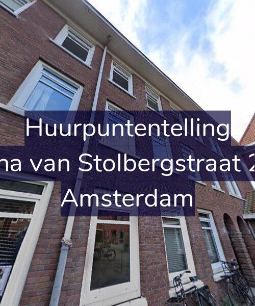 Foto gevel Huurpuntentelling voor Juliana van Stolbergstraat 26-H, Amsterdam
